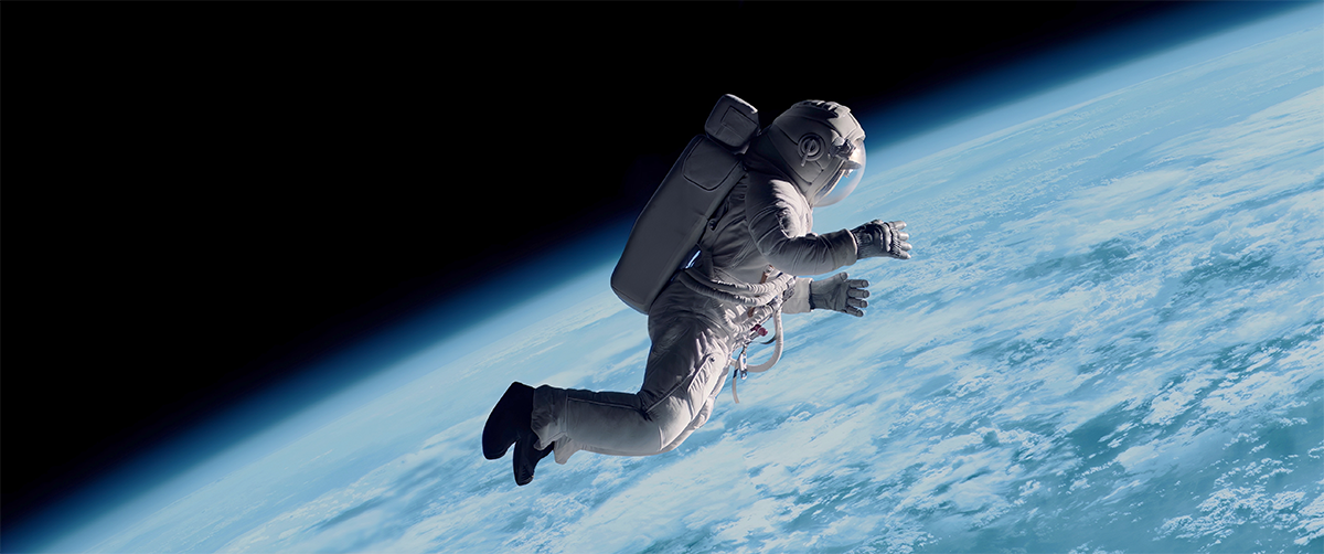 Astronaut during spacewalk. Credit: supamotion.co / Shutterstock.