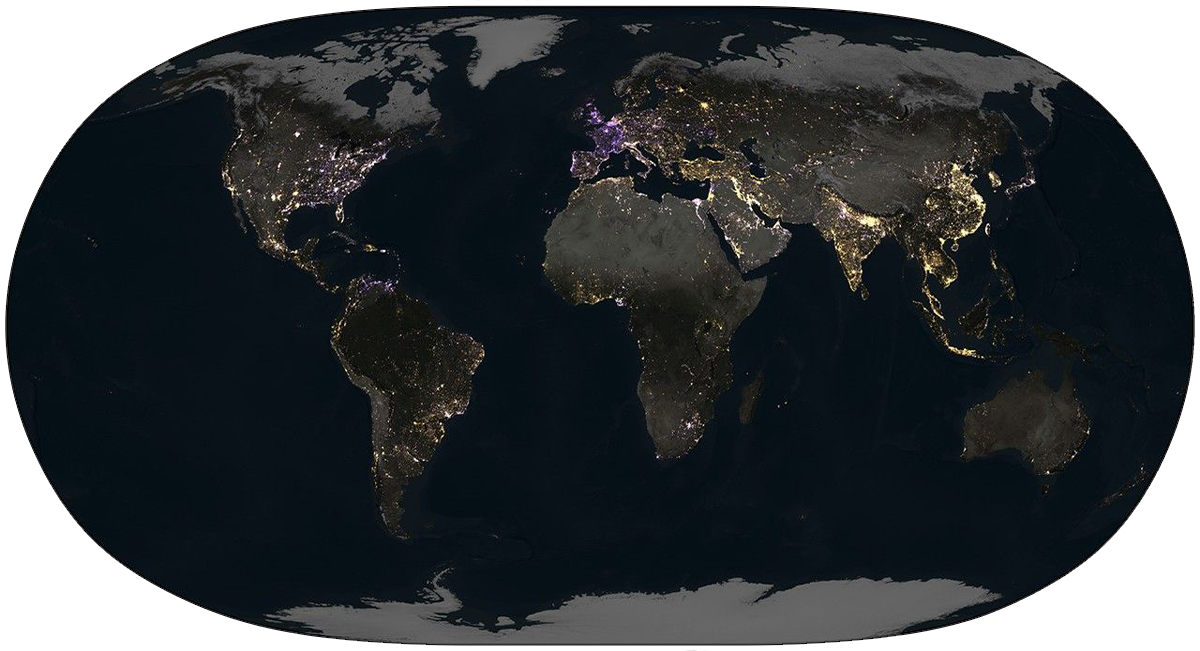 NASA Black Marble Data Shows Both Brightening and Dimming Across the Globe from 2014-2022
