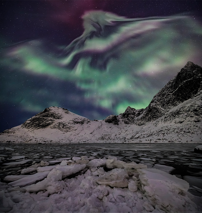 Eagle Aurora © Jennifer Rogers