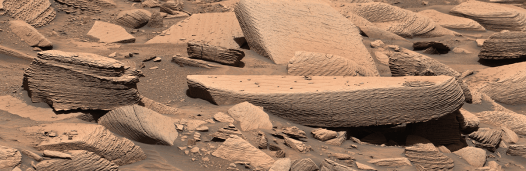 Does This Photo from the Curiosity Rover Prove an Intense Sandstorm on Mars?