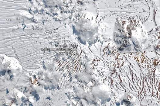 A Meteorological Rarity: Snow Across the Atacama Desert