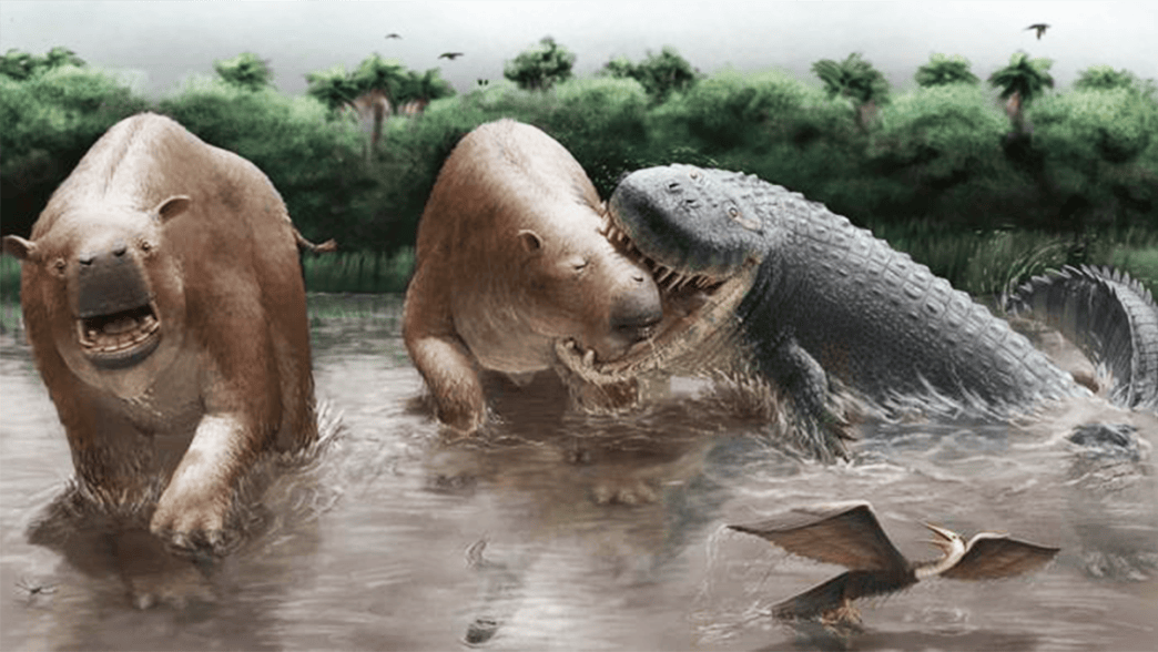 Massive Prehistoric Crocodylians Took a Brutal Approach to Hunting