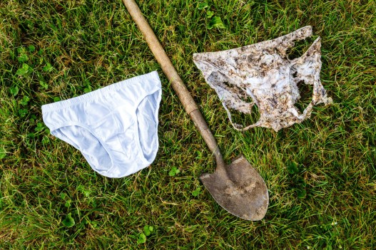This Is What Happens When 1,000 People Bury Their Underwear for Science