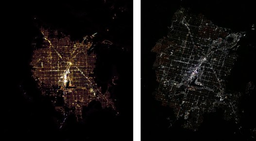 Astronaut Photos Taken Just 13 Years Apart Show a Major Shift in City Lights