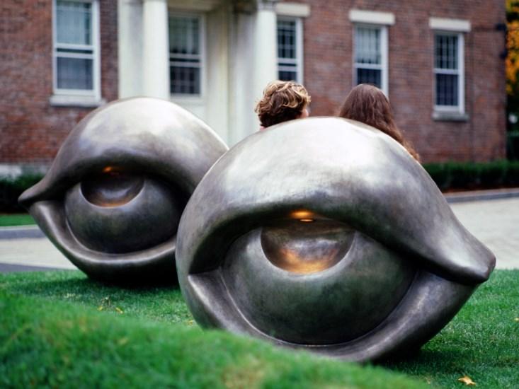 Eye Benches WCMA Arthur Evans