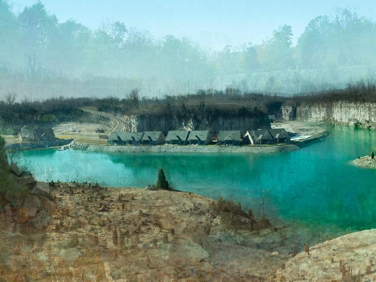 blue water quarry photo hero
