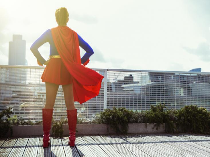 super single woman