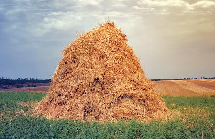 Triangular Haystack Why Mathematicians Can’t Find the Hay in a Haystack - Nautilus