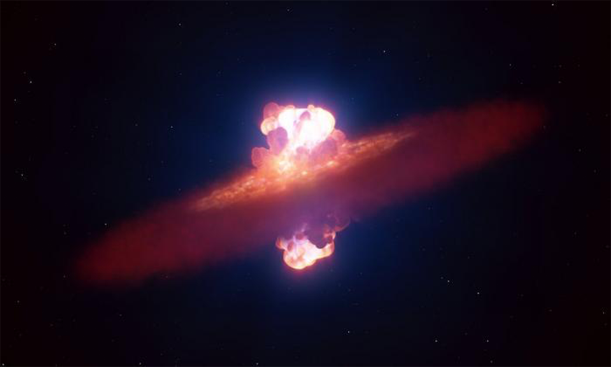 Exploding Star’s Dramatic First Moments Captured